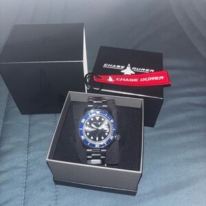 Black Chase Durer Men’s CDW-0145. and Blue Men's Watch